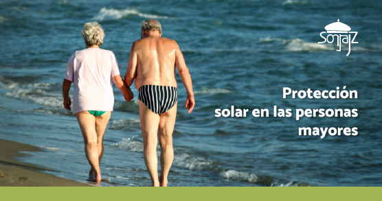 Protección solar en las personas mayores